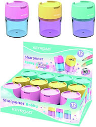 Keyroad Plastic Double Sharpener (Μiscellaneous Colours)