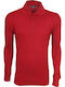 Long Sleeve Blouse Red
