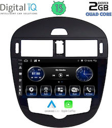 Digital IQ Sistem Audio Auto pentru Nissan Pulsar 2014> (Bluetooth/USB/AUX/WiFi/GPS/Apple-Carplay/Android-Auto) cu Ecran Tactil 9"