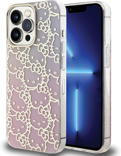 Hello Kitty Back Cover Πλαστικό Ροζ (iPhone 14 Pro)