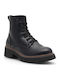 Damen Chelsea Stiefeletten Schwarz