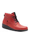 Stiefeletten Damen Rot