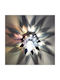DITS Lighting kristallin Einbau Spot 2x2cm. 1Stück