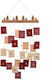Rayher Advent Calendar DIY Ξύλινο