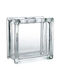Decorativ de Birou din Plastic 19x19x8cm în culoarea Transparent