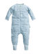 Ergo Pouch Winter Sleeping Bag with Feet Sleep Onesie 2.5 Tog Light Blue