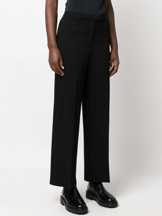 Pinko Femei Tesatura Pantaloni Black