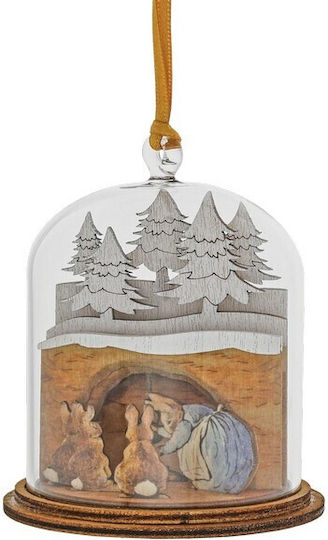 Brown Wooden Ornament
