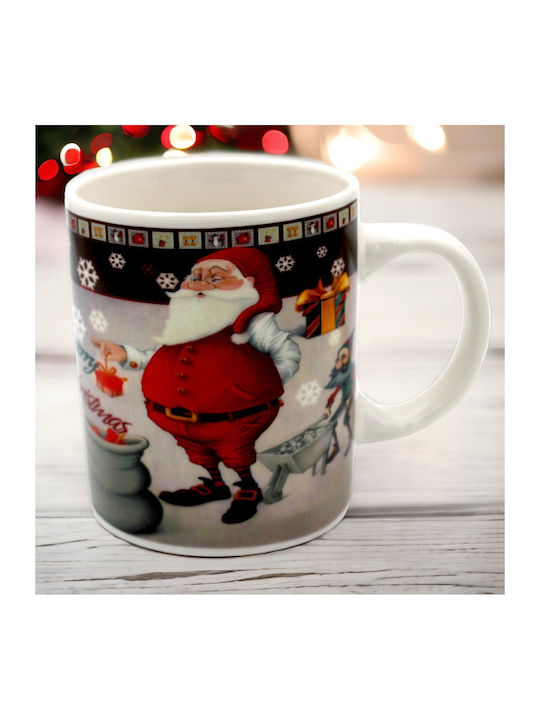 Christmas Mug L9.5xW8cm 1pcs