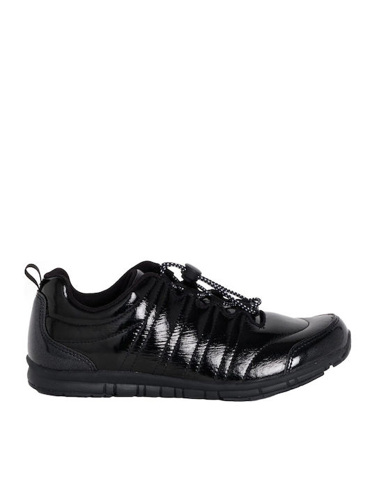 Wind Step Γυναικεία Ανατομικά Sneakers Μαύρο