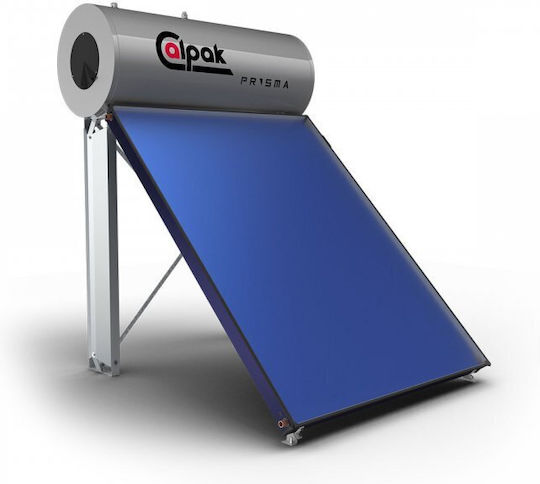 Calpak Prisma G Ηλιακός Θερμοσίφωνας 160lt Glass Τριπλής Ενέργειας Αντλίας Θερμότητας 2.5τ.μ. Επιλεκτικός