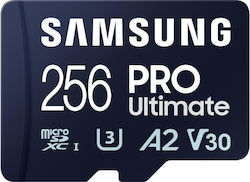 Samsung PRO Ultimate microSDXC 256GB Class 10 U3 V30 A2 UHS-I Samsung PRO Ultimate microSDXC 256GB Class 10 U3 V30 A2 UHS-I