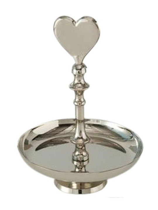 MSA Metallic Dessert Tower Stand Silver