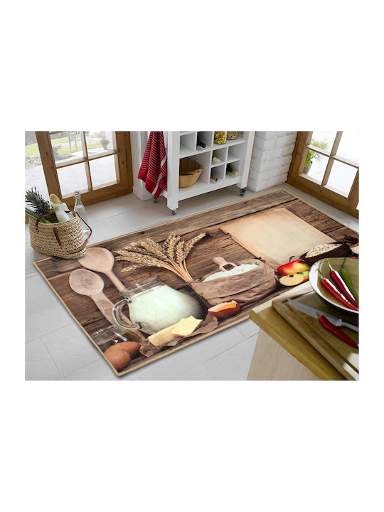 Dimcol Breakfast 271 Kitchen Mat Runner Multicolour 67x150cm