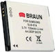 Braun Phototechnik Μπαταρία Φωτογραφικής Μηχανής 59376 Ιόντων-Λιθίου (Li-ion) 720mAh Συμβατή με Samsung