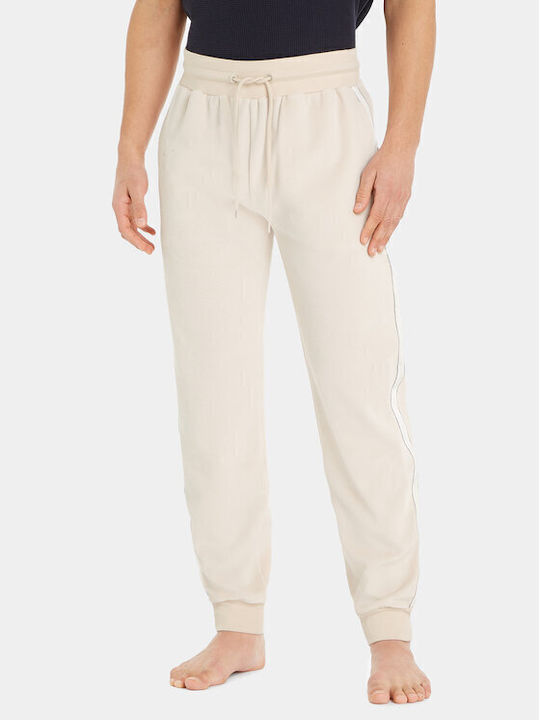 Sweatpants with Elastic Beige.