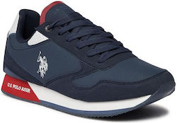 U.S. Polo Assn. Assn Αθλητικά Sneakers Blue