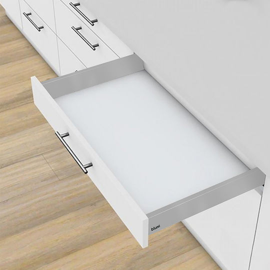 Blum TandemBox ANTARO Leitfaden Erweitern Sie Gray 50x11.6cm 2Stück 378A500GRK