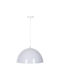 HomeMarkt Pendant Light Single-Light Rail for Socket E27 White