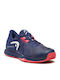 Sprint Pro 3.5 Clay Kids Sports Shoes Running with Laces Navy Blue