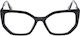 Guess Femei Plastic Rame Ochelari Negru GU2966 001