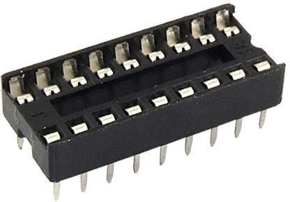 Soclu IC 18 pini Pas 2.54mm IC Socket 772