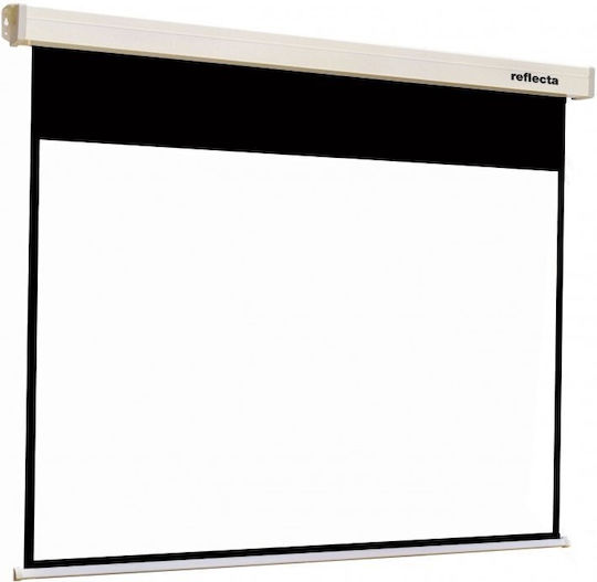 Reflecta Electric Projection Screen for Projector for Wall/Ceiling Crystal-line Motor Rc Lux with Aspect Ratio 16:10 180x141cm / 90"