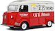 Solido Citroen Type Hy Van ''friterie Ch'ti Biloute'' Modeling Figure Car Red in Scale 1:18