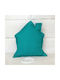 Crib Decorative Pillow with Music Green 18x22cm