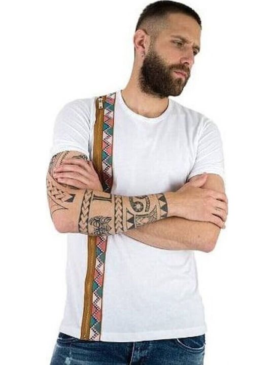 Stefan Fashion Tee T-Shirt Weiß