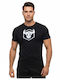 T-shirt Μαύρο