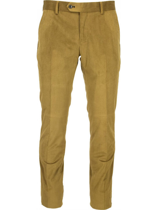 Leonardo Uomo Pantaloni Chino cu Croială Slim C...