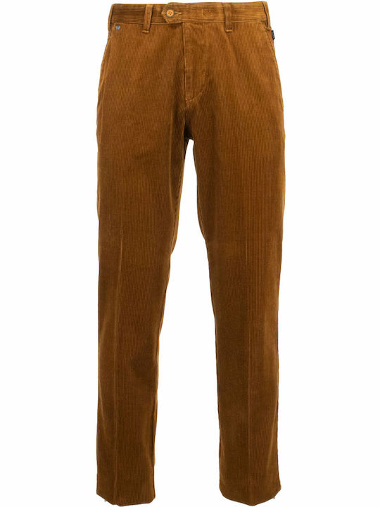 Trousers Chino in Regular Fit Orange