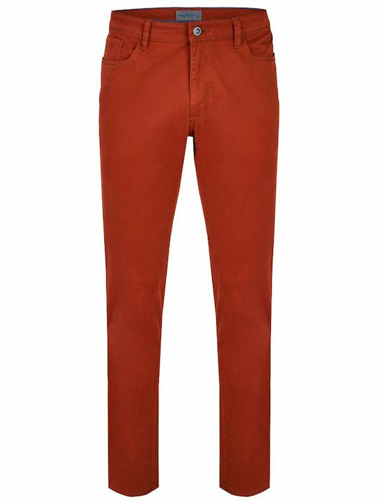 Hattric Herrenhose Chino Braun