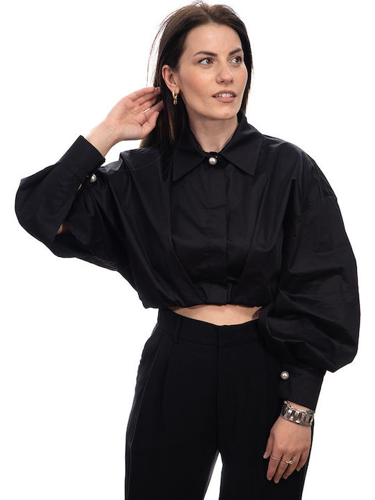 Avant Garde Blouse Black