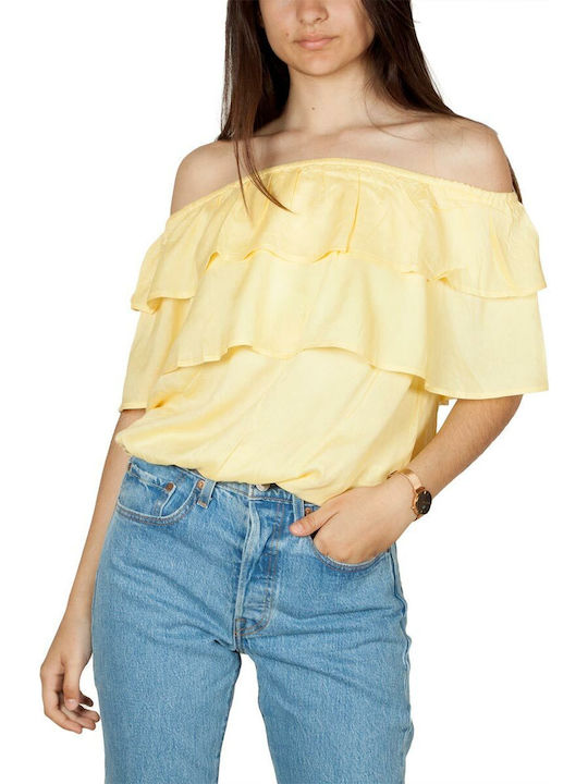 Rut & Circle Bluse Gelb