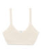 Lumina Women's Crop Top with Straps Beige