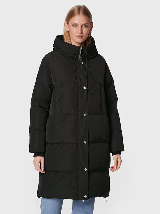 Silvian Heach Μπουφάν Puffer Μαύρο