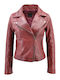 Damen Bikerjacke Red (RED)