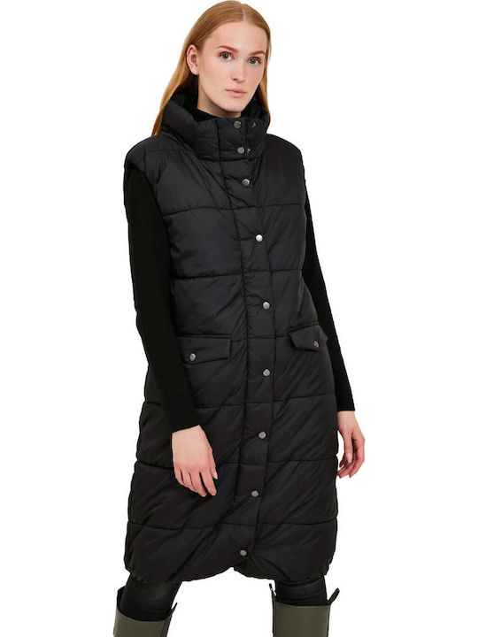 Byoung 'bominia' Sleeveless Jacket Puffer Black