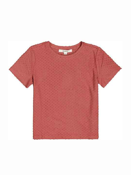 Garcia Jeans Μπλούζα Καφέ