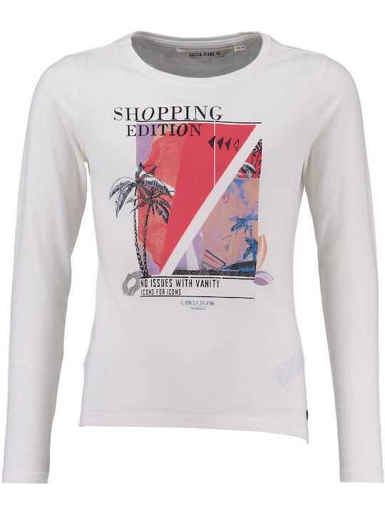 Garcia Jeans Μπλούζα Λευκή