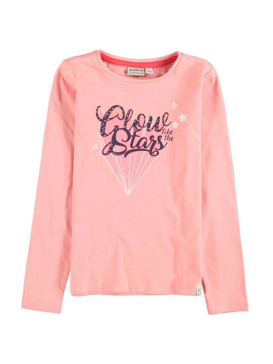 Garcia Jeans Kids' Blouse Long Sleeve Pink