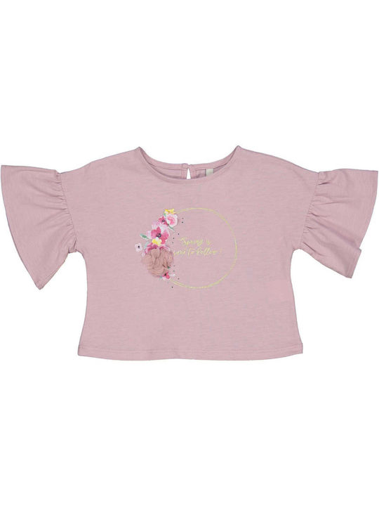 Birba Trybeyond Kids Blouse Short Sleeve Pink