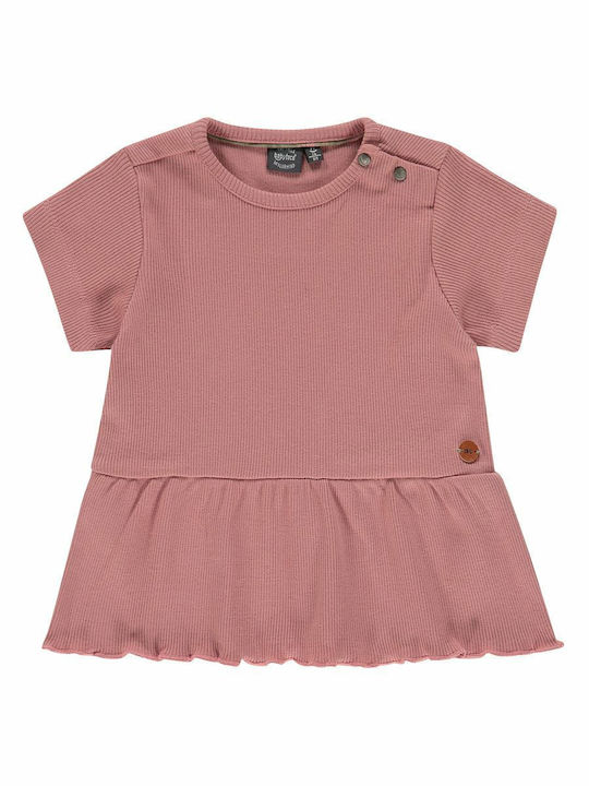 Babyface Kids Blouse Short Sleeve Pink