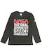 NASA Kids Blouse Long Sleeve Black