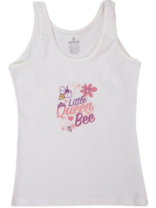 Baykar Kids' Undershirt Tank Top White