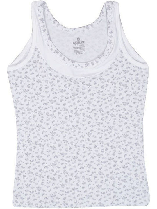 Baykar Kids' Undershirt Tank Top White