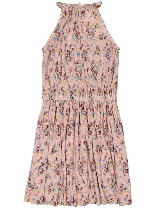 Dress Rochie pentru Copii Fără mâneci Floral Roz