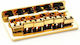 Hardtail Body Through Guitar & Bass Bridge Gold